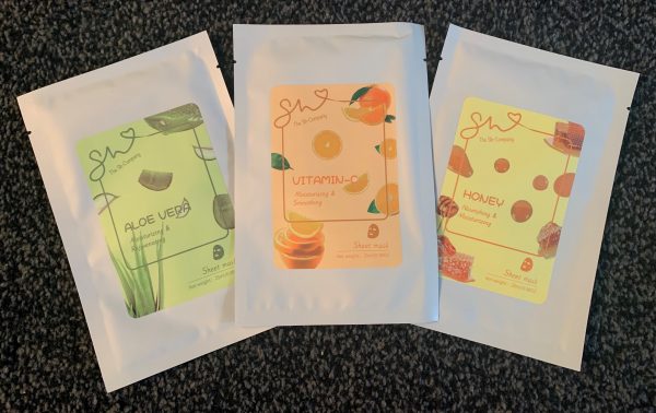 3 Facial Sheet Masks